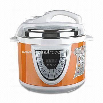 Pressure Rice Cooker with Non-stick Aluminum Inner Pot, Made of Stainless Steel from China