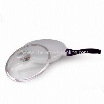 24cm Die-cast Non-stick Fry Pan with Induction Bottom, Made of Aluminum Alloy