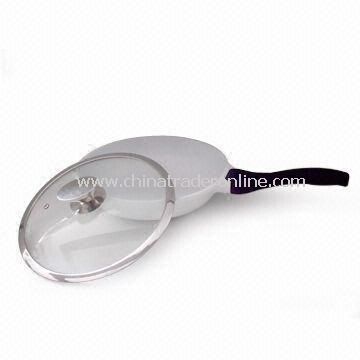 24cm Die-cast Non-stick Fry Pan with Induction Bottom, Made of Aluminum Alloy from China