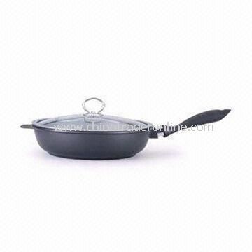 28cm Die-casting Non-stick Deep Fry Pan, Made of Aluminum