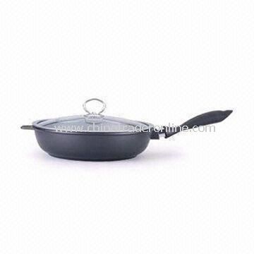 28cm Die-casting Non-stick Deep Fry Pan, Made of Aluminum from China