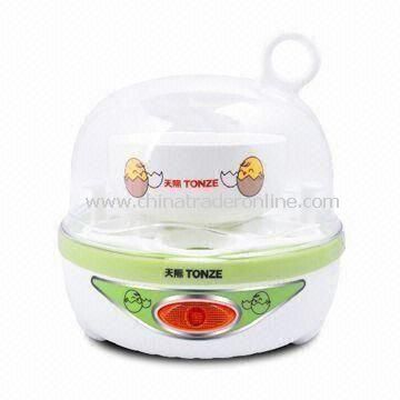 Compact-sized Electric Egg Boiler with On/Off Switch and Overheating Protection from China