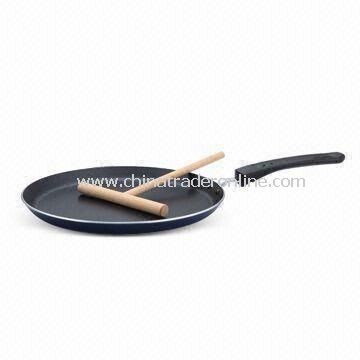 Crepe Pan with Bakelite Handle, Made of Aluminum