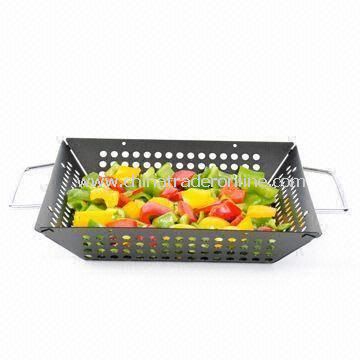 Frying basket for barbecuing from China