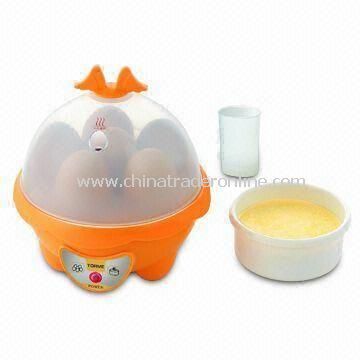 Overheat Protected Egg Cooker with Aluminum Alloy PTC Heater, Energy and Time Saving from China