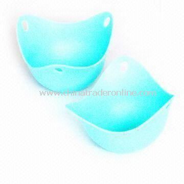 Silicone Egg Poacher with Heat-resistant, Suitable for Baking and Molding from China