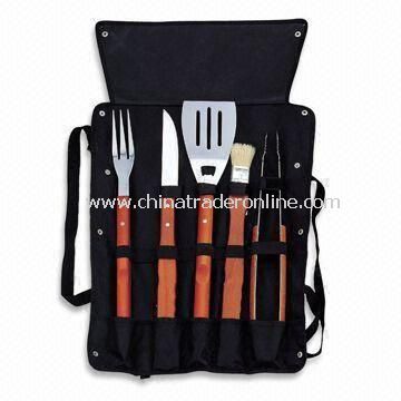 Barbecue Tool Set, Made of Stainless Steel, Passed FDA Test from China