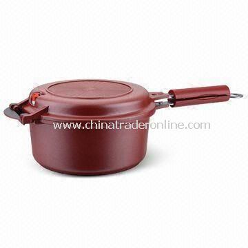 Double Grill Pan with Teflon Coating, Made of Aluminum