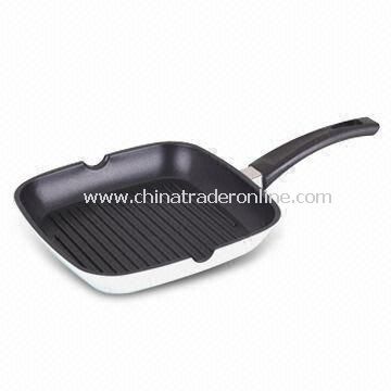 Grill Pan, Non-stick, Made of Cast Aluminum from China