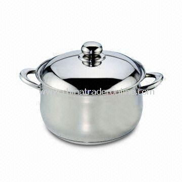 Stainless Steel Dutch Oven with Stainless Steel Lid, Handle and Knob, Capsule Bottom with Aluminum from China