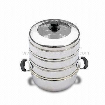 20 to 28cm Durable Stainless Steel Casserole, Available in Various Designs and Sizes, Easy to Clean from China