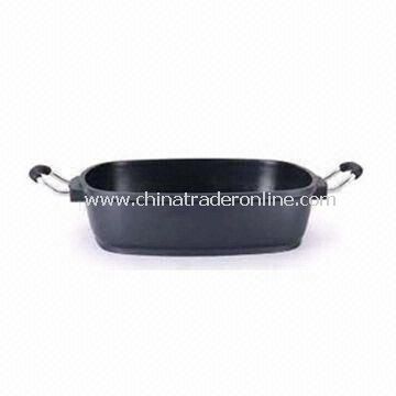 Casserole Pan, Measures 61.5 x 38.5 x 30cm, Made of Aluminum