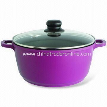 Casserole/Sauce Pan/Sauce Pot, Made of Cast Aluminum, Nonstick