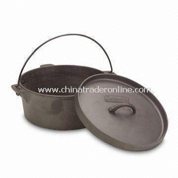 Dutch Oven, with 7.5 Quart Capacity, Resistant to Warping