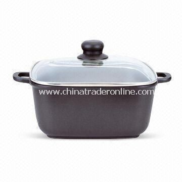 Square Type Casserole in Various Specifications, Die Casting from China