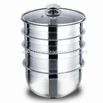 Stainless Steel Casseroles, Easy to Clean, Comes in Various sizes and Designs from China