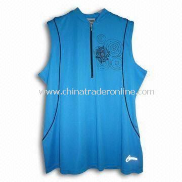 Cycling Jersey/Sportswear, Various Colors and Sizes are Available, Made of 100% Polyester