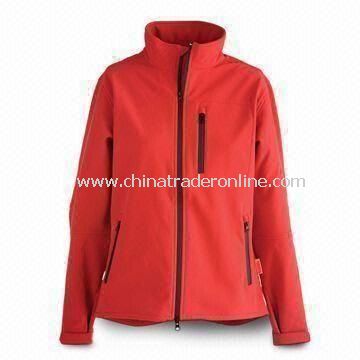 Mens Outdoor Jacket/Sportswear with Elastic Cuff, Wind/Waterproof and Breathable Feature from China