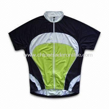 Micro Polyester Cycling Sports Wear with Sublimation Printing/Moisture Wicking, Comfortable to Skin from China