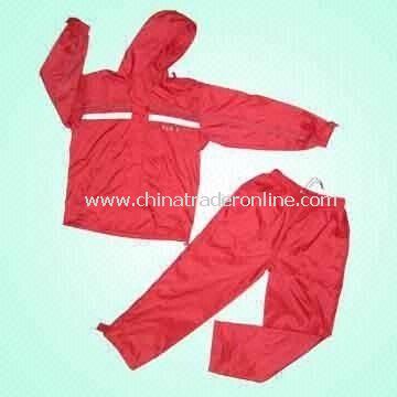 Nylon Sportswear with PU Backing and Tafetta Lining