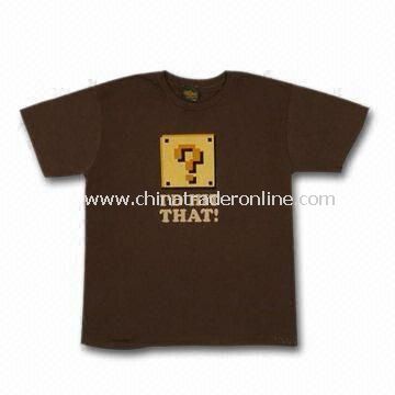 Wholesale Mens T-shirts, Made of Cotton Material, Available in Customized Designs