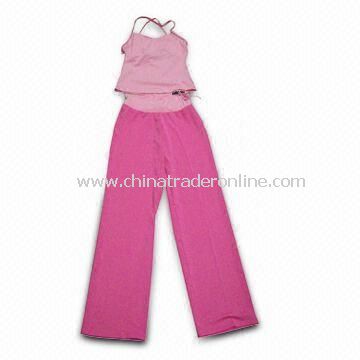 Womens Sportswear for Yoga, Customized Logos are Welcome