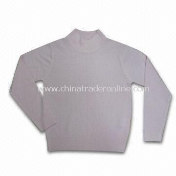 100% Soft Acrylic Womens Sweater, Weighs 270g from China