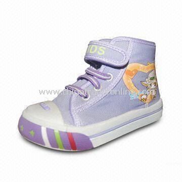 Lovely Childrens Canvas Shoes in Various Styles/Colors/Sizes, with High-quality Pretty Appearance