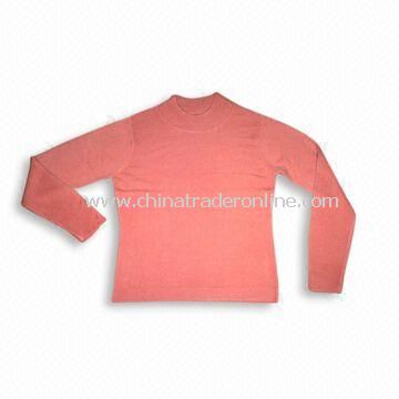 Sweater with Full Sleeves, Made of 100% Cashmere, Suitable for Women from China