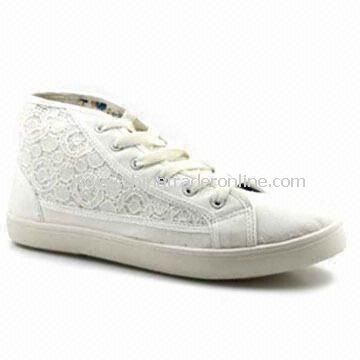 Womens Canvas Shoes, Fashionable Design, Made of EVA, Various Colors and Sizes are Available