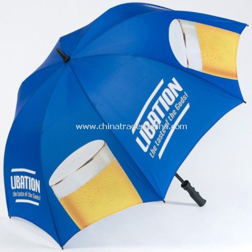Heat Transfer Printing Golf Umbrella
