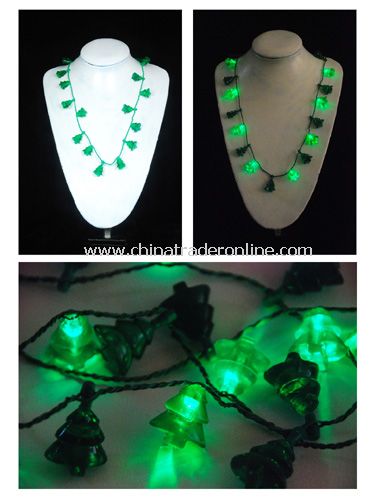 Christmas Flashing Necklace from China