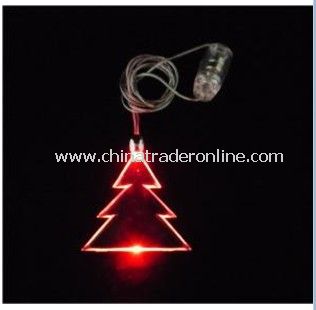 Flashing Christmas Gift - Necklace from China