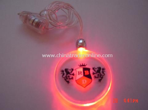 LED Color Changing Necklace from China