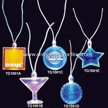 LED Flashing Light Necklaces