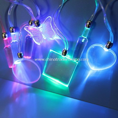 LED Flashing Necklace, LED Blinking Necklace, Advertising Gifts from China