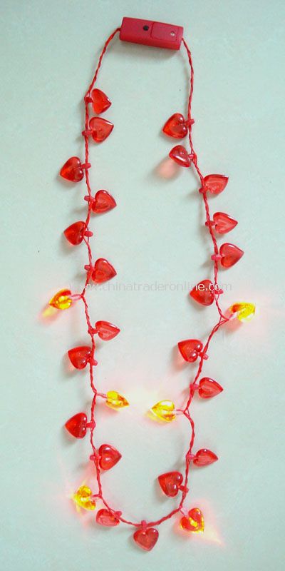 Valentines Day Flashing Necklace