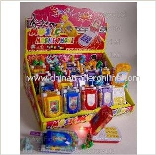 Flash Music Mobile Toy Candy from China