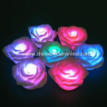 Flashing Rose Night Light