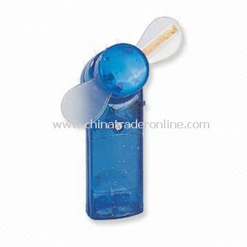 Flash Mini Fan with LED, Suitable for Promotional Gift and Premiums