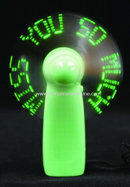 LED Message Fan