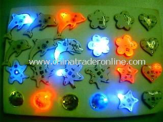 LED Flashing Magnetic Button from China