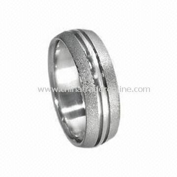 Stainless Steel Finger Ring, OEM Orders Welcomed