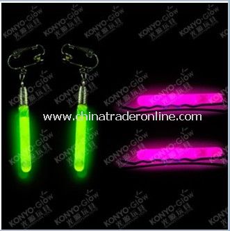 Blistercard Glow Hairpin and Earring from China