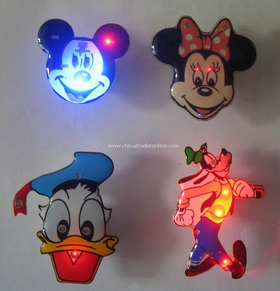 LED Flash Badge from China