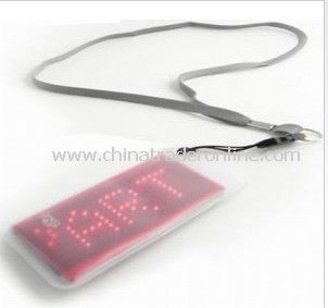 LED Name Badge