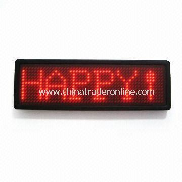 LED Name Badge