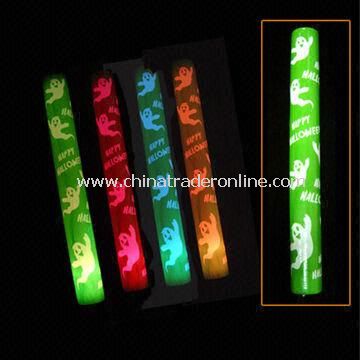 Light-up LED Flashing Foam/Glow Sticks, Made of EPE Material, 45mm Diameter, 40cm Length