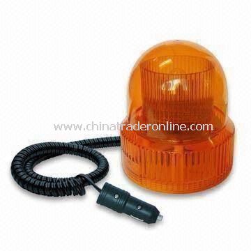 Alternating Flashing Light with 2 Bulbs for Maximum Visibility and Strong Magnetic Mount