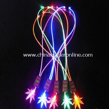 LED Necklace with Different Colors, Fashionable, for Gift from China